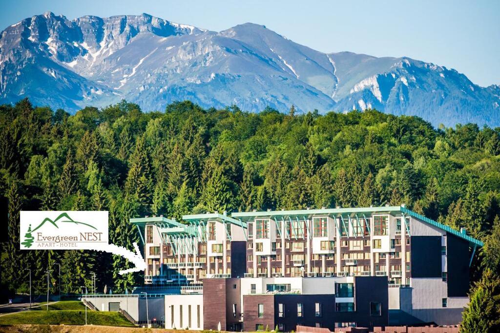 The Evergreen Nest - Silver Mountain โปยานาบราซอฟ ภายนอก รูปภาพ